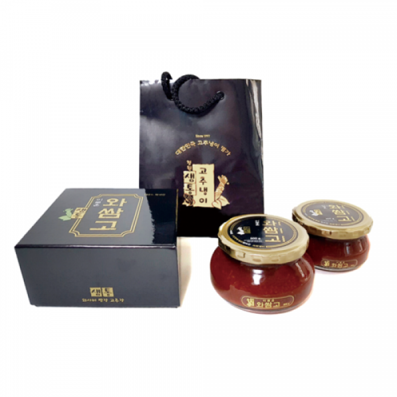 철원샘통고추냉이,철원샘통고추냉이 와사비 쌈장 고추장_이로운 와쌈고 200g